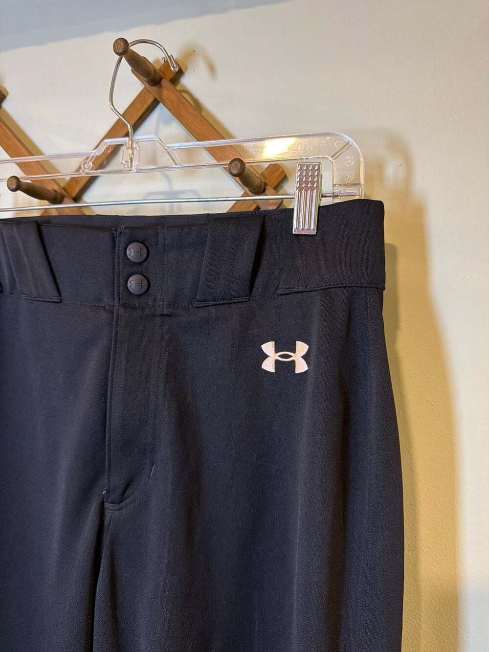 Under Armour Men's Baseball Pants Black Size Medium
